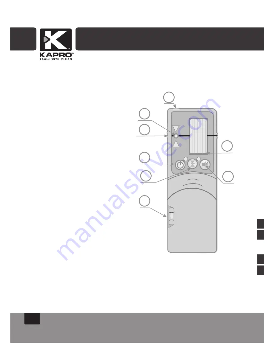 Kapro Prolaser 894 Visi-Cross User Manual Download Page 57