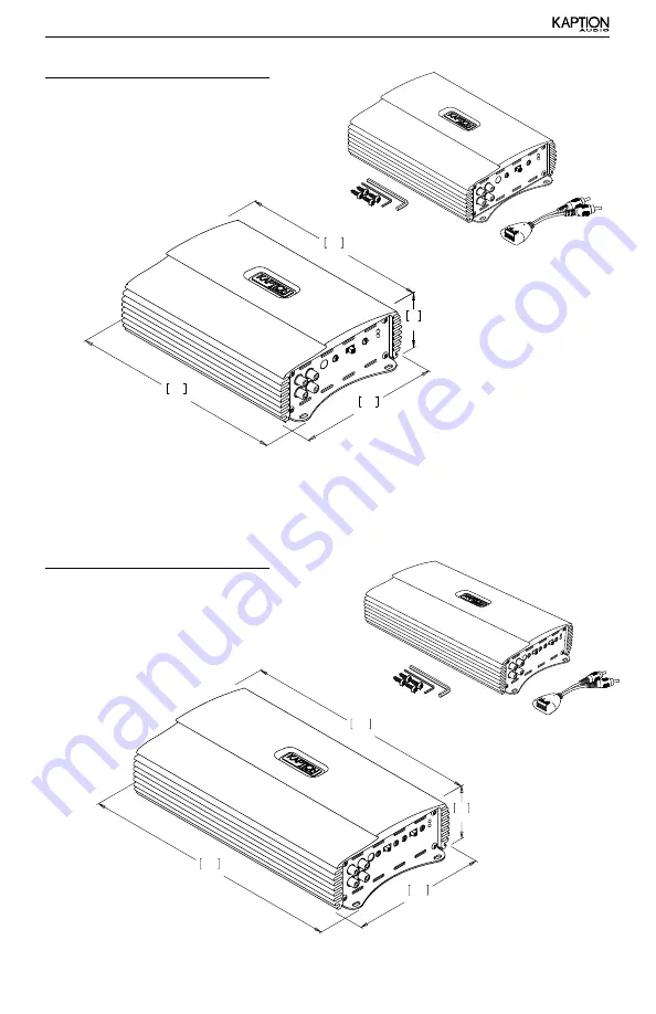 Kaption Audio 570-AZR170X2 Owner'S Manual Download Page 4