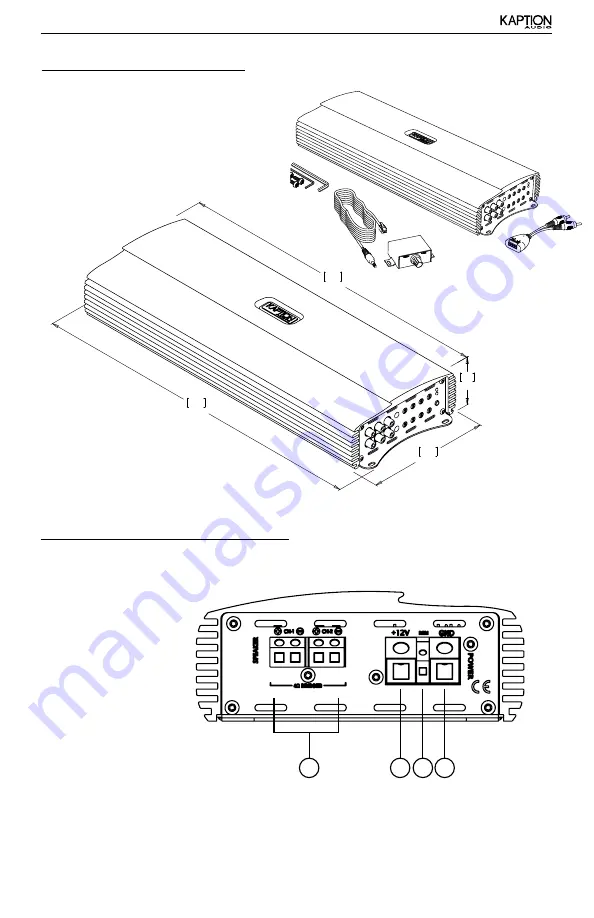 Kaption Audio 570-AZR170X2 Owner'S Manual Download Page 5