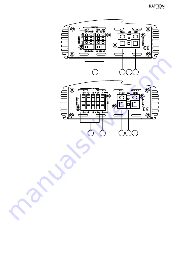 Kaption Audio 570-AZR170X2 Owner'S Manual Download Page 6