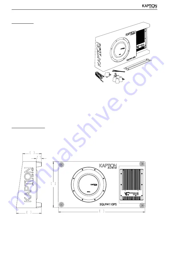 Kaption Audio 570-SQLFW110PS Скачать руководство пользователя страница 4