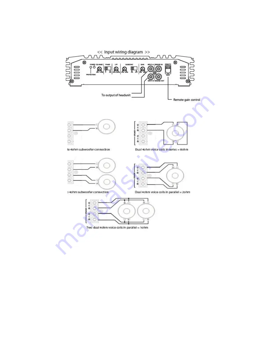 Kaption Audio D-1000.1 Owner'S Manual & Installation Manual Download Page 9