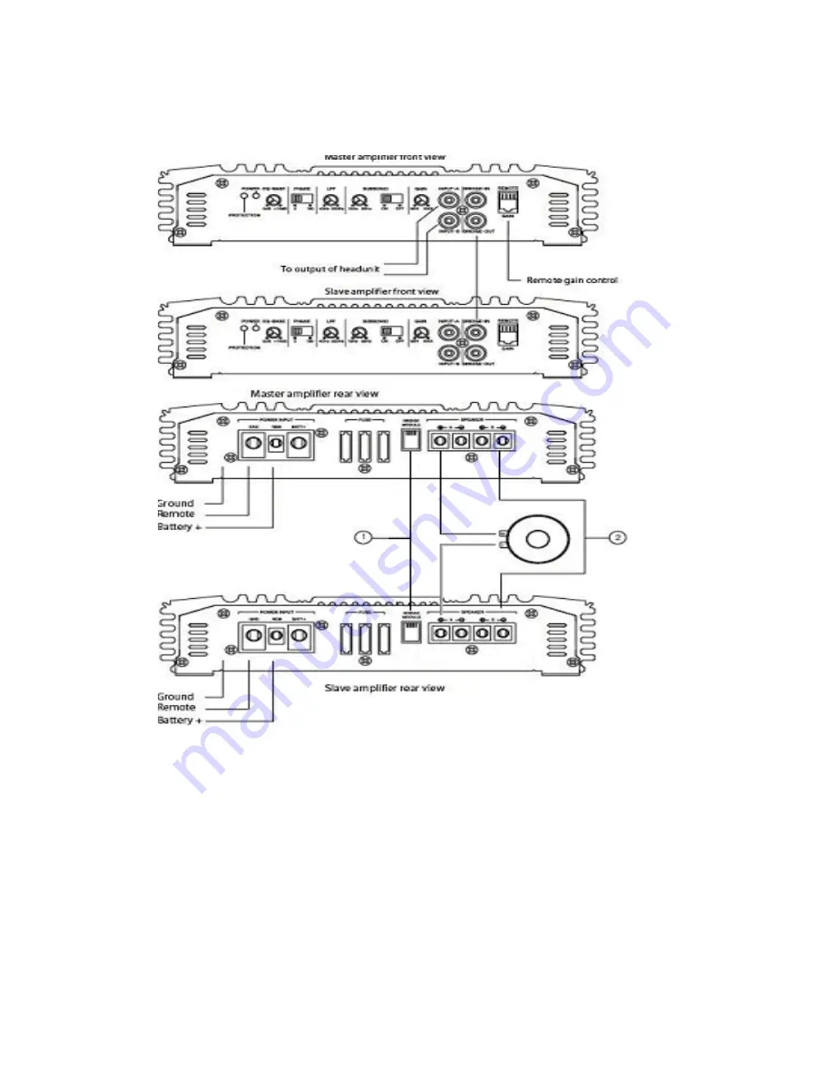 Kaption Audio D-1000.1 Owner'S Manual & Installation Manual Download Page 10