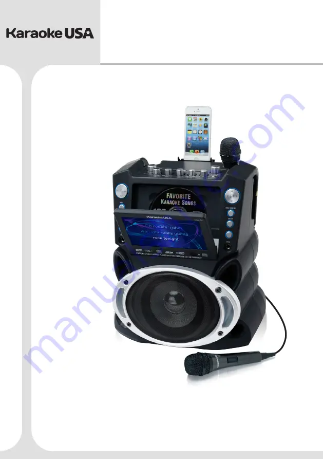 Karaoke USA GF839 User Manual Download Page 1