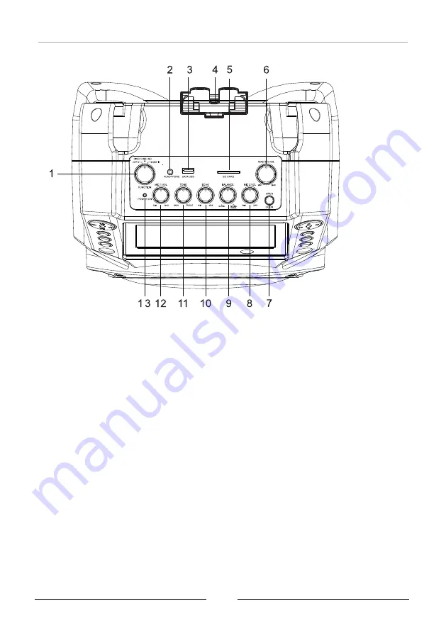 Karaoke USA GF839 User Manual Download Page 12