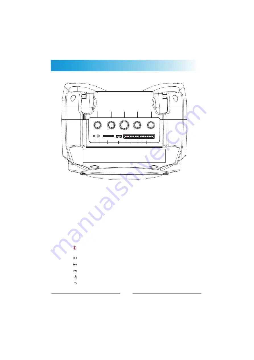 Karaoke USA WK849 User Manual Download Page 44