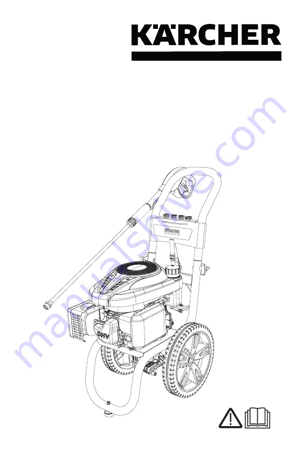 Kärcher G 2700 R Operator'S Manual Download Page 1