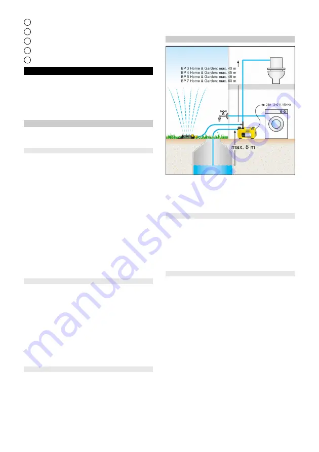 Kärcher Home & Garden BP 3 Manual Download Page 42