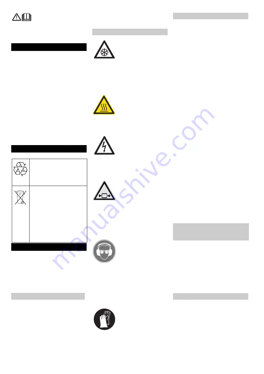 Kärcher IP 55 Operating Instructions Manual Download Page 21