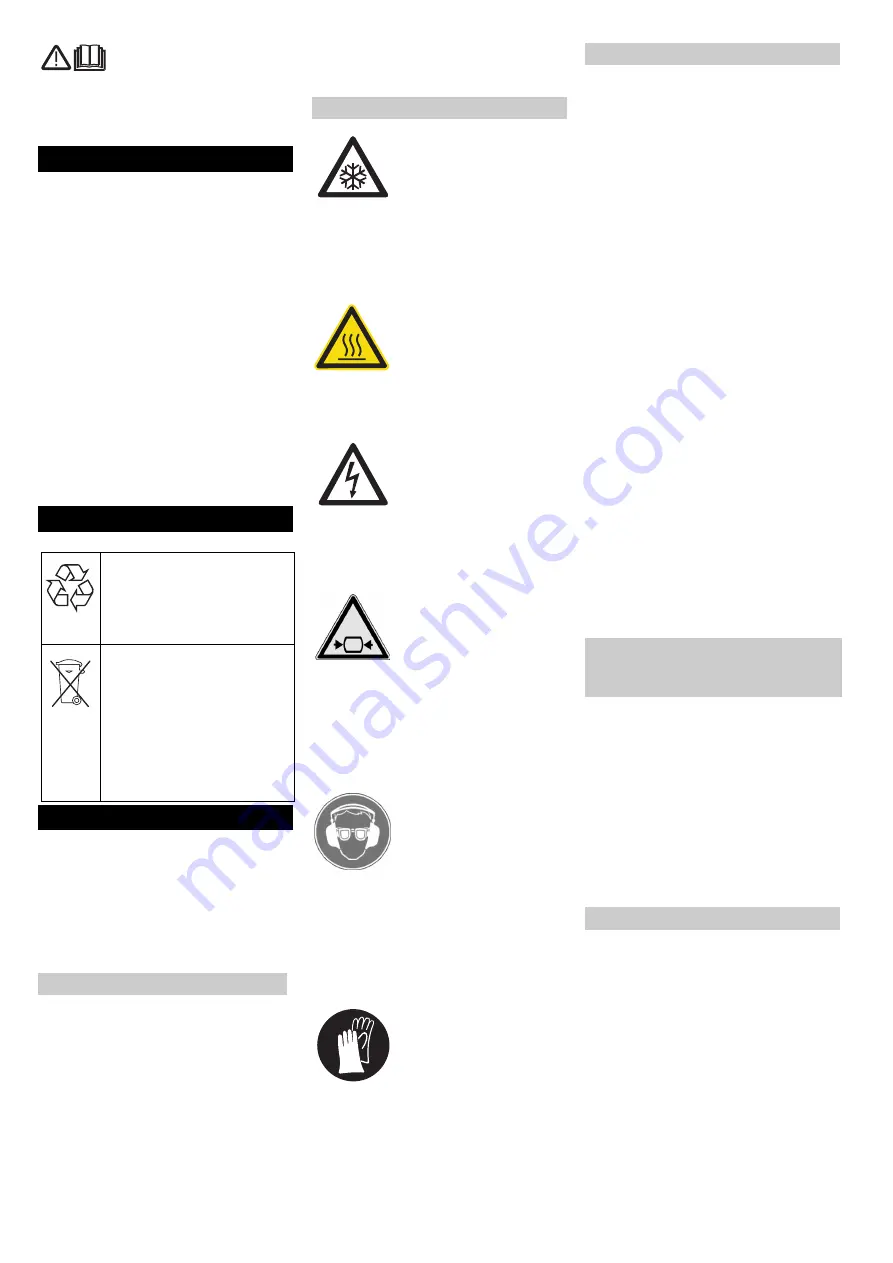 Kärcher IP 55 Operating Instructions Manual Download Page 33