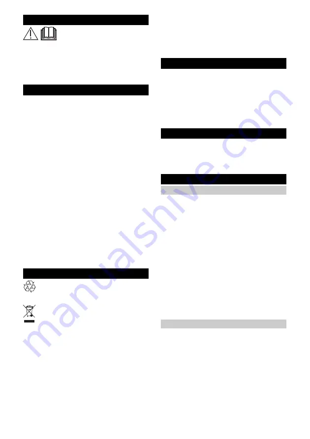 Kärcher IVR-B 20/8 Original Operating Instructions Download Page 73