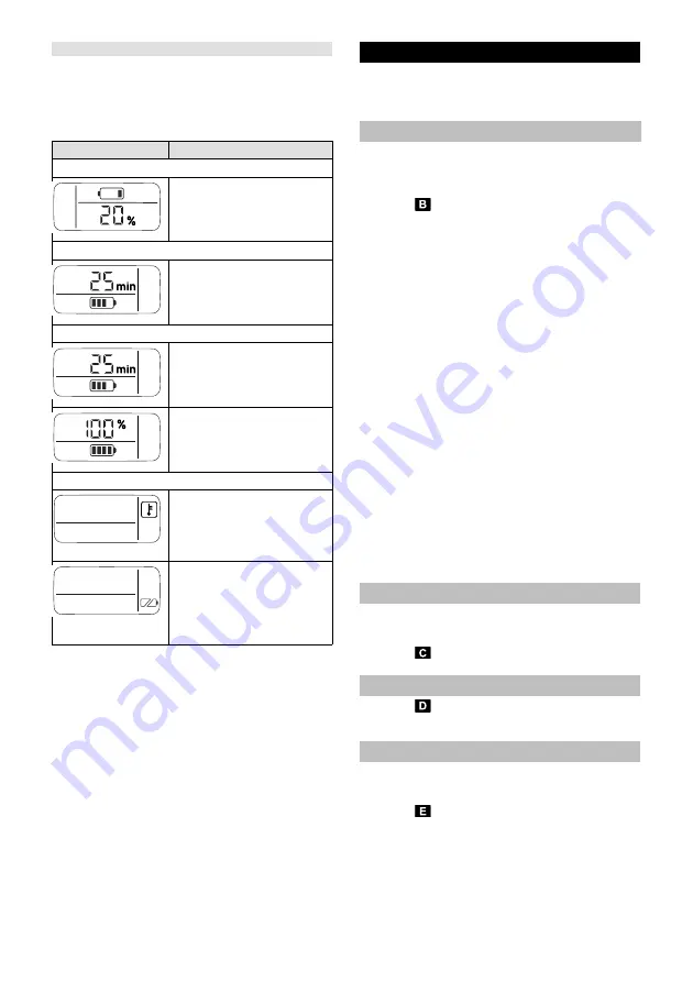 Kärcher KHB 5 Battery Instructions Manual Download Page 210