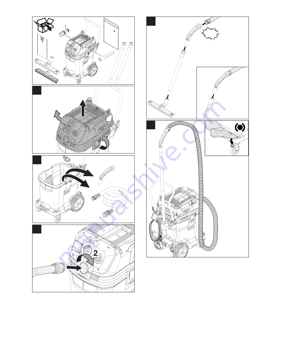 Kärcher NT 40/1 Tact Te Instructions Manual Download Page 3