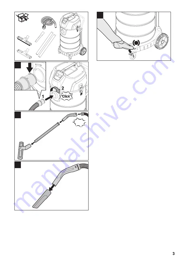 Kärcher NT 50/1 Me Classic Instructions Manual Download Page 3