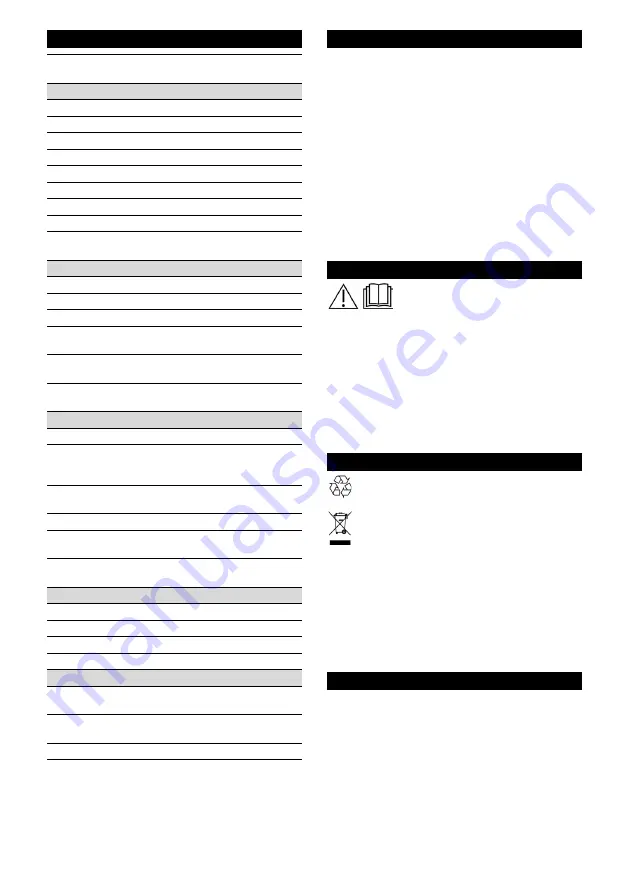 Kärcher NT 50/1 Mwf Manual Download Page 30