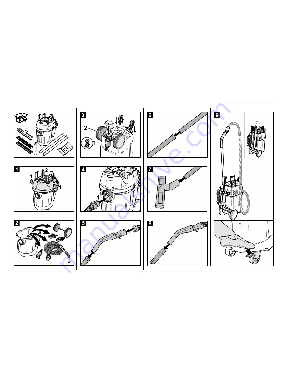 Kärcher NT 561 Eco Package Craftsmen Operating Instructions Manual Download Page 6