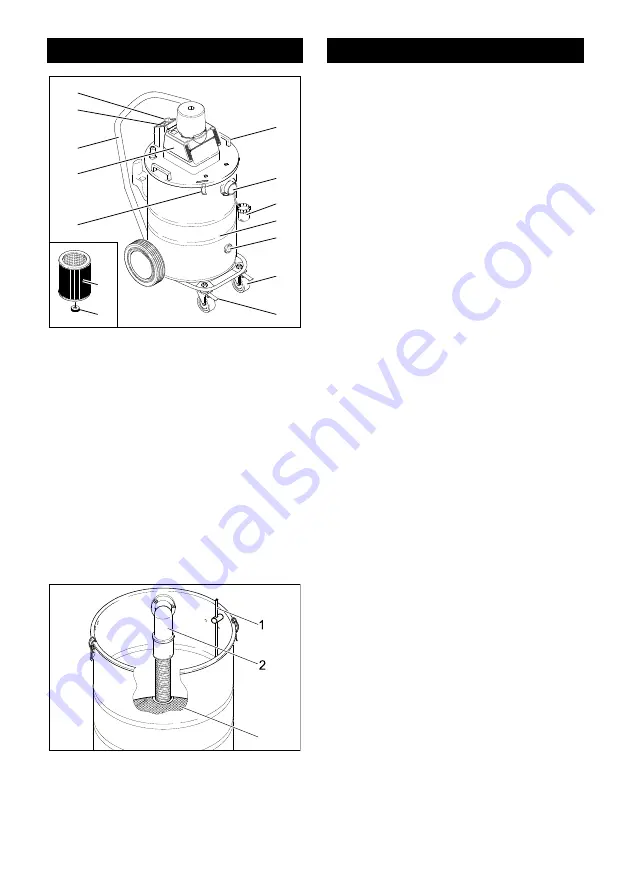 Kärcher NT 80/1 B1 M S Manual Download Page 22