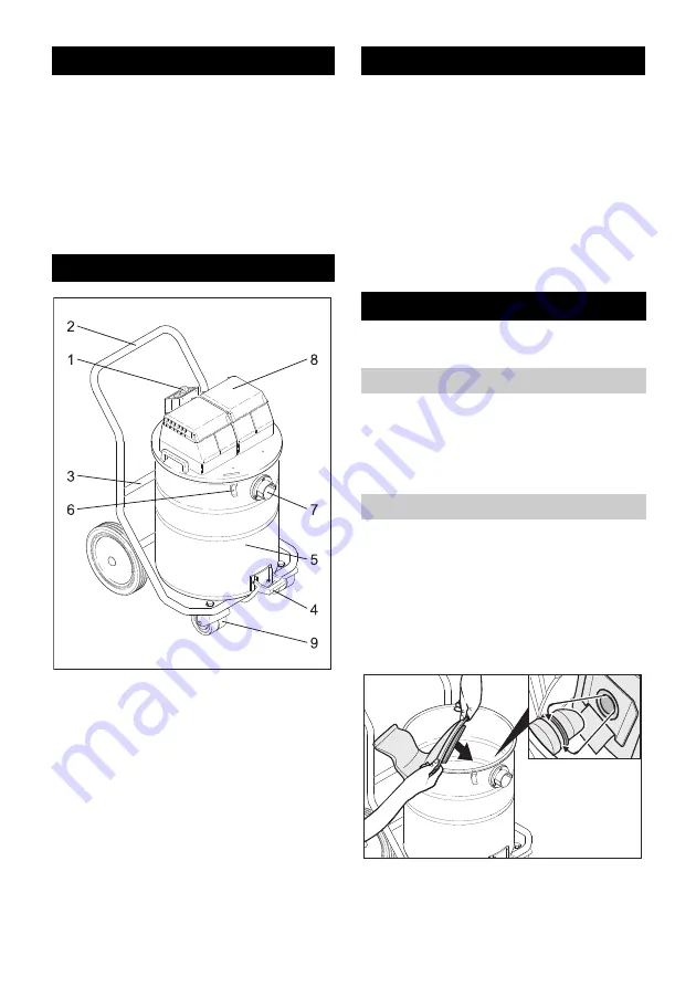 Kärcher NT 802 I Original Instructions Manual Download Page 67