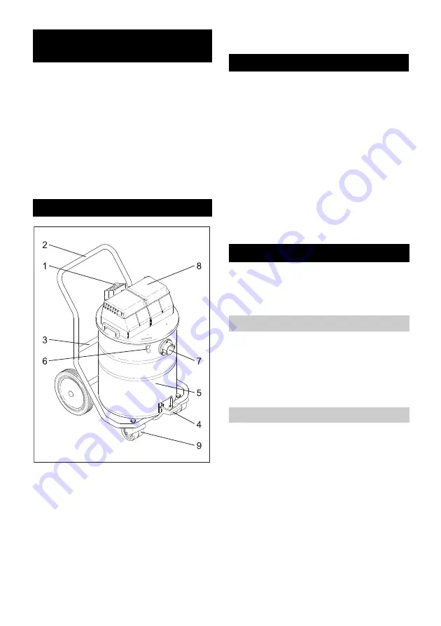 Kärcher NT 802 I Original Instructions Manual Download Page 73