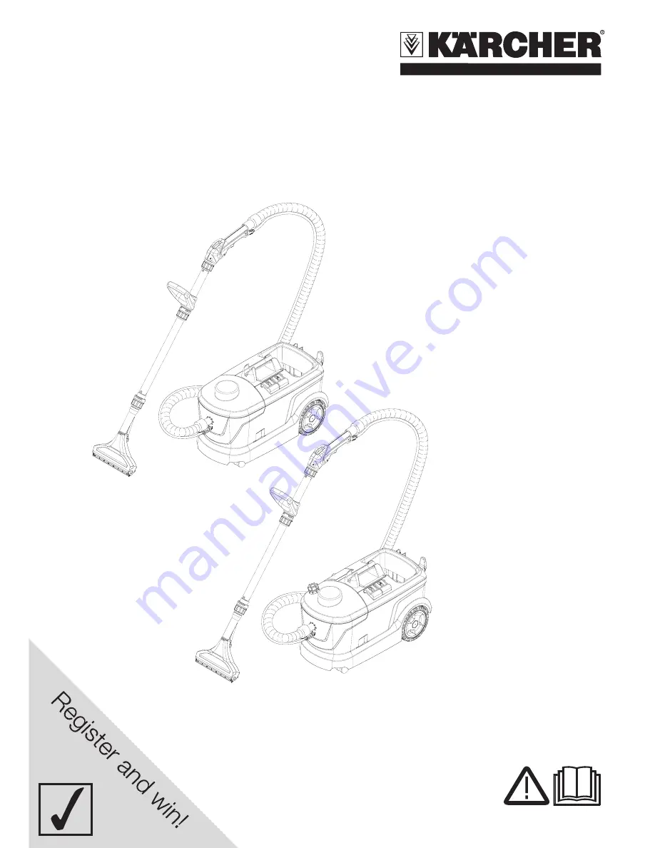 Kärcher Puzzi 10/1 User Manual Download Page 1