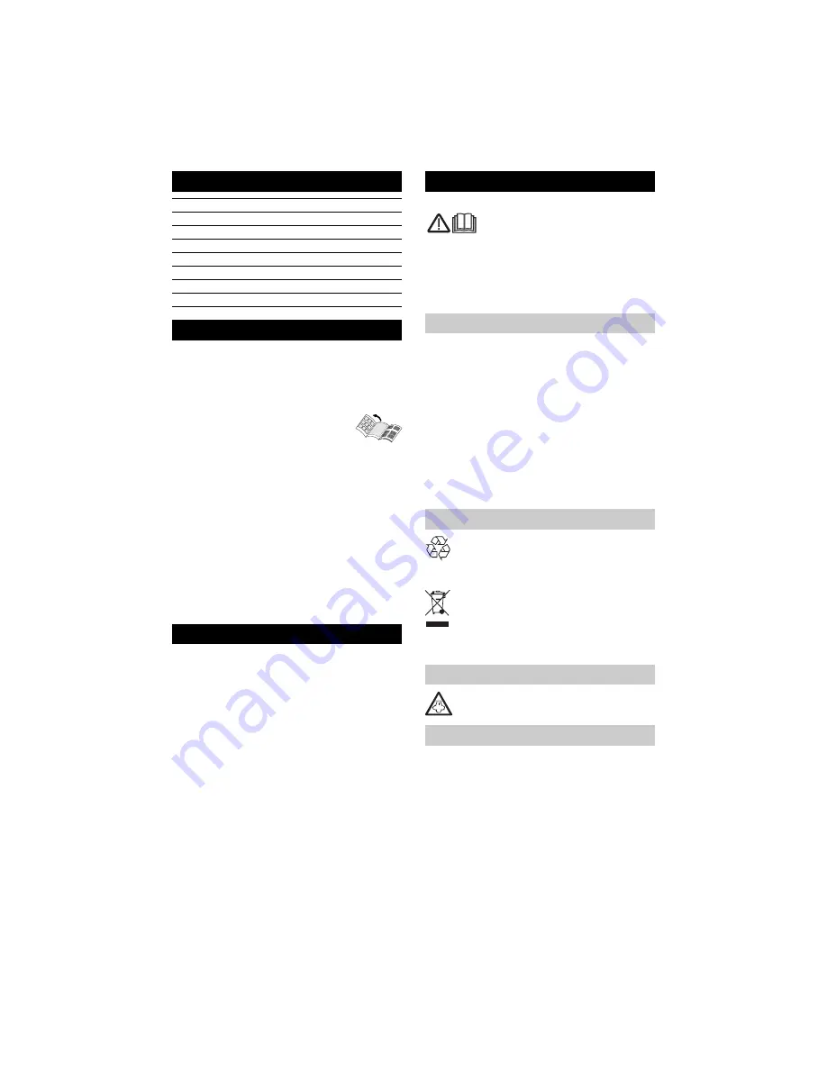 Kärcher SC 1020 B Quick Reference Download Page 25