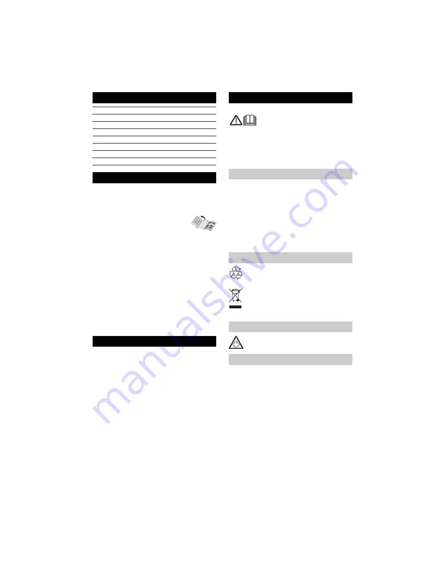 Kärcher SC 1020 B Quick Reference Download Page 50