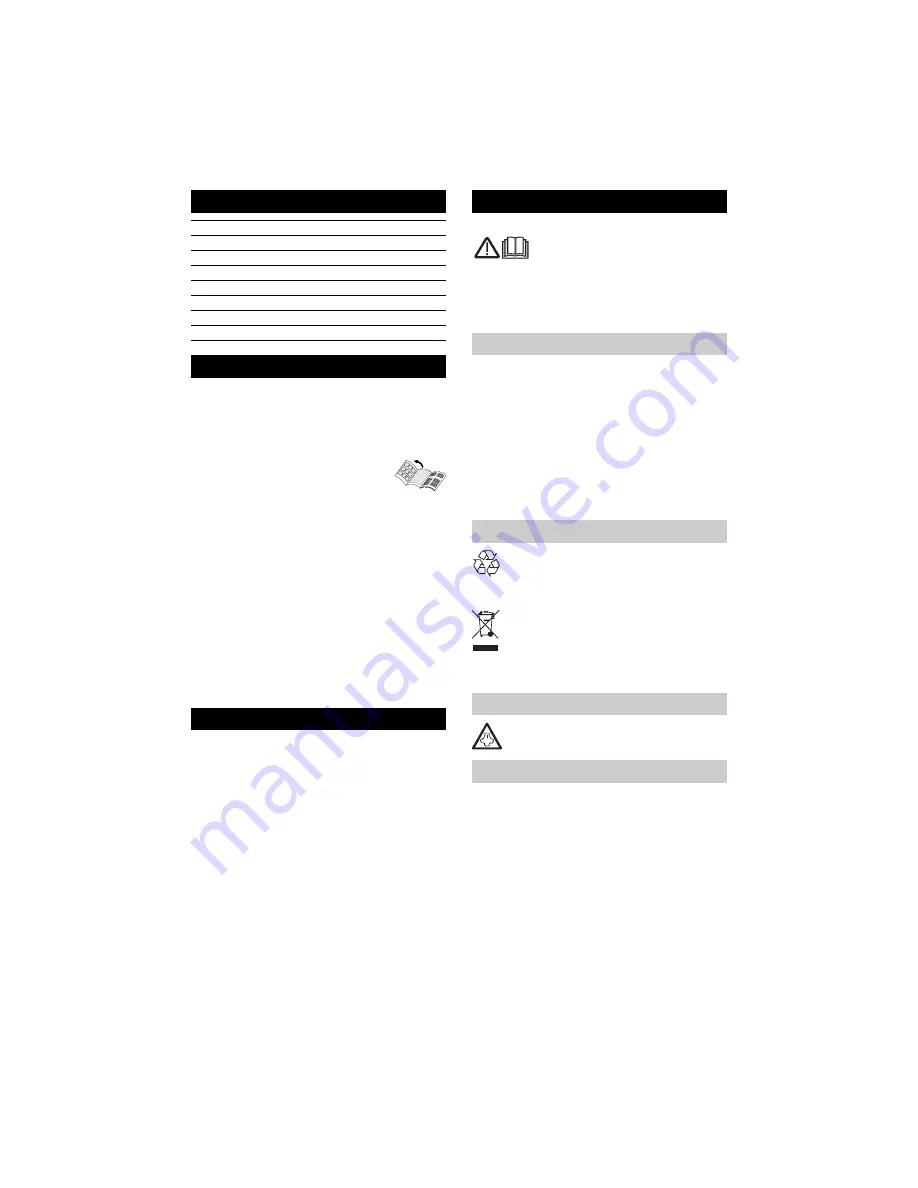 Kärcher SC 1020 B Quick Reference Download Page 65