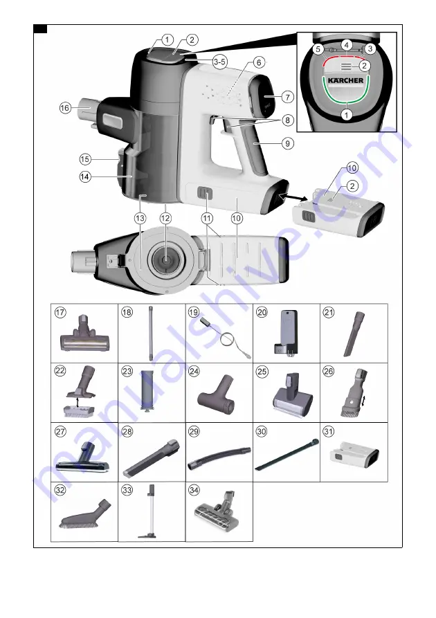 Kärcher VC 6 Cordless ourFamily Original Operating Instructions Download Page 2