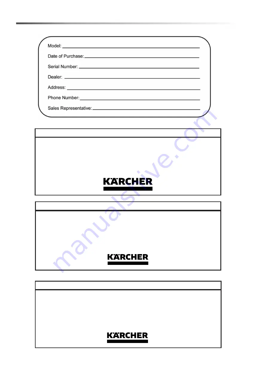 Kärcher Versamatic 14 1.012-606.0 Operating Instructions Manual Download Page 2