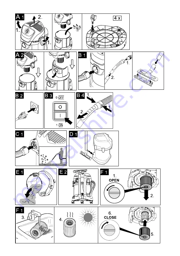 Kärcher WD 3 Deluxe Operating Instructions Manual Download Page 2