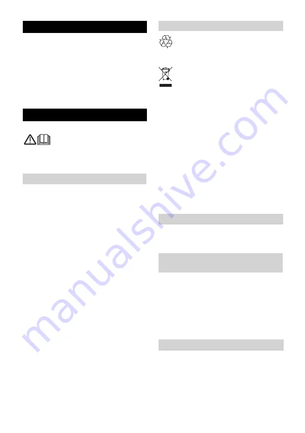 Kärcher WD 5.800 ecologic Manual Download Page 25