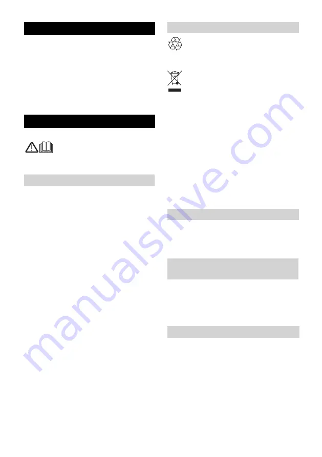 Kärcher WD 5.800 ecologic Manual Download Page 55