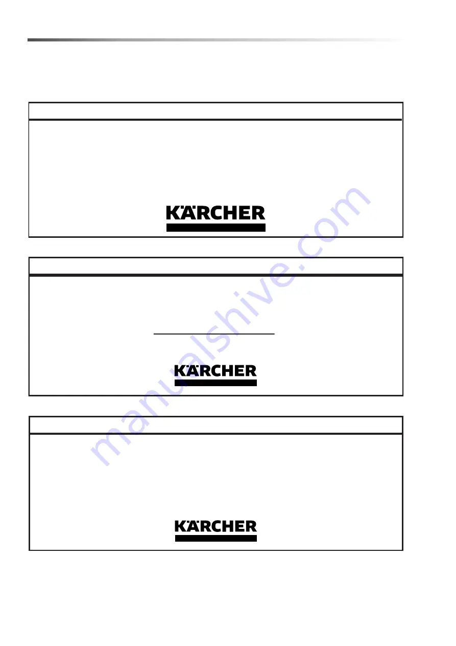 Kärcher WINDSOR SRXP15 Скачать руководство пользователя страница 2