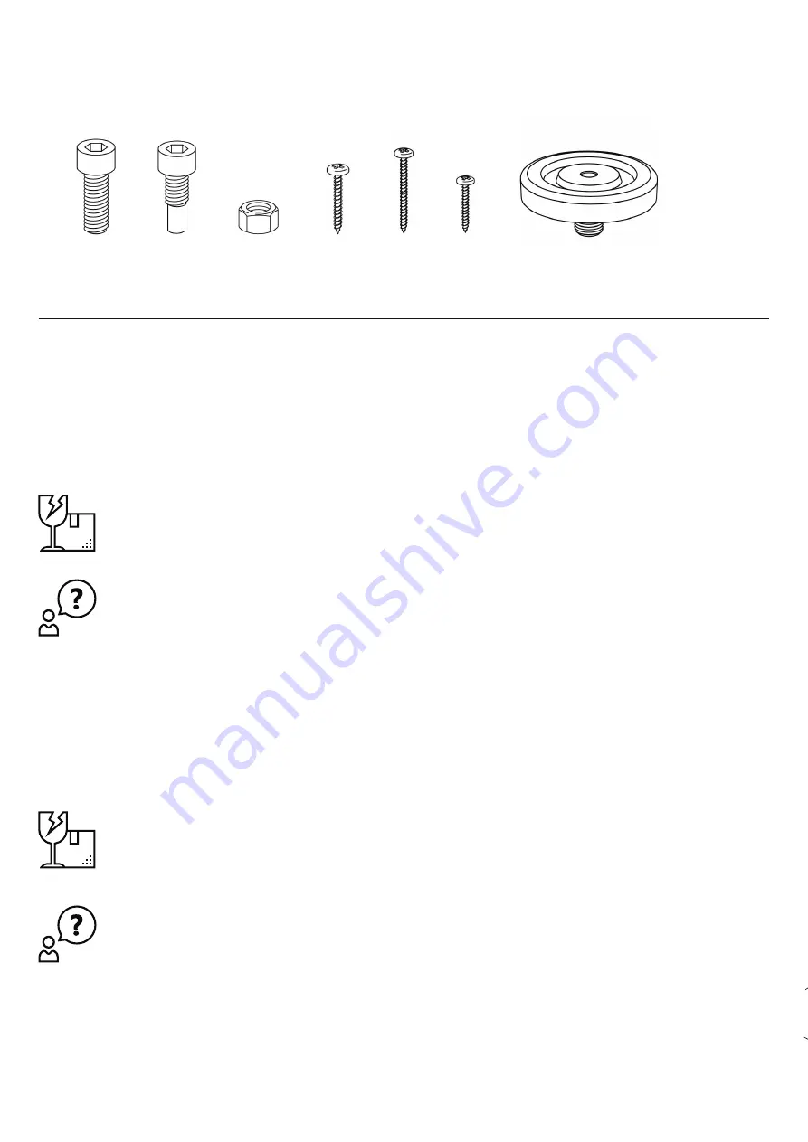 KARE design F-SP-GF470 Assembly And Operating Instructions Manual Download Page 6