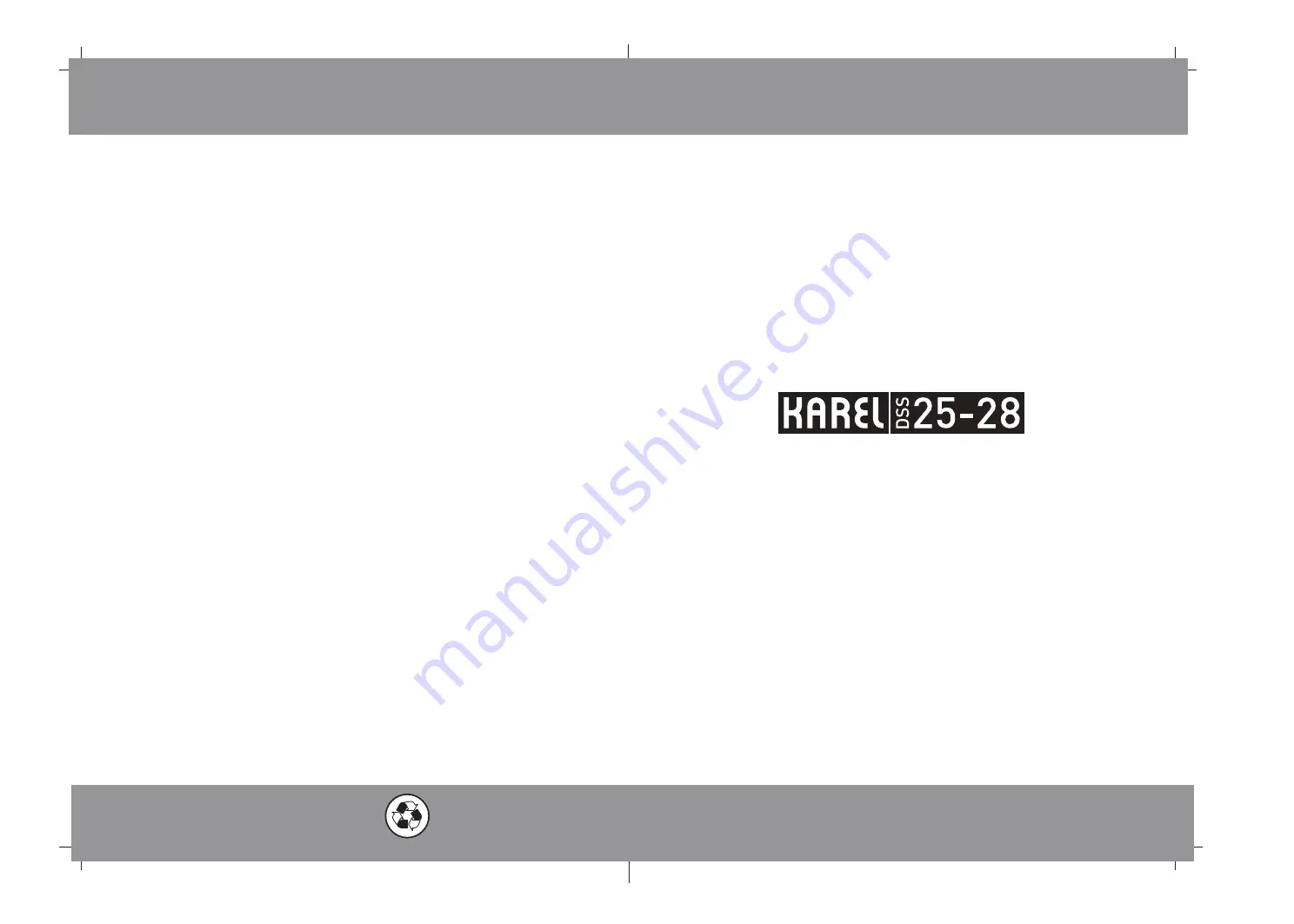 Karel DSS25 Technical Reference And User'S Manual Download Page 16