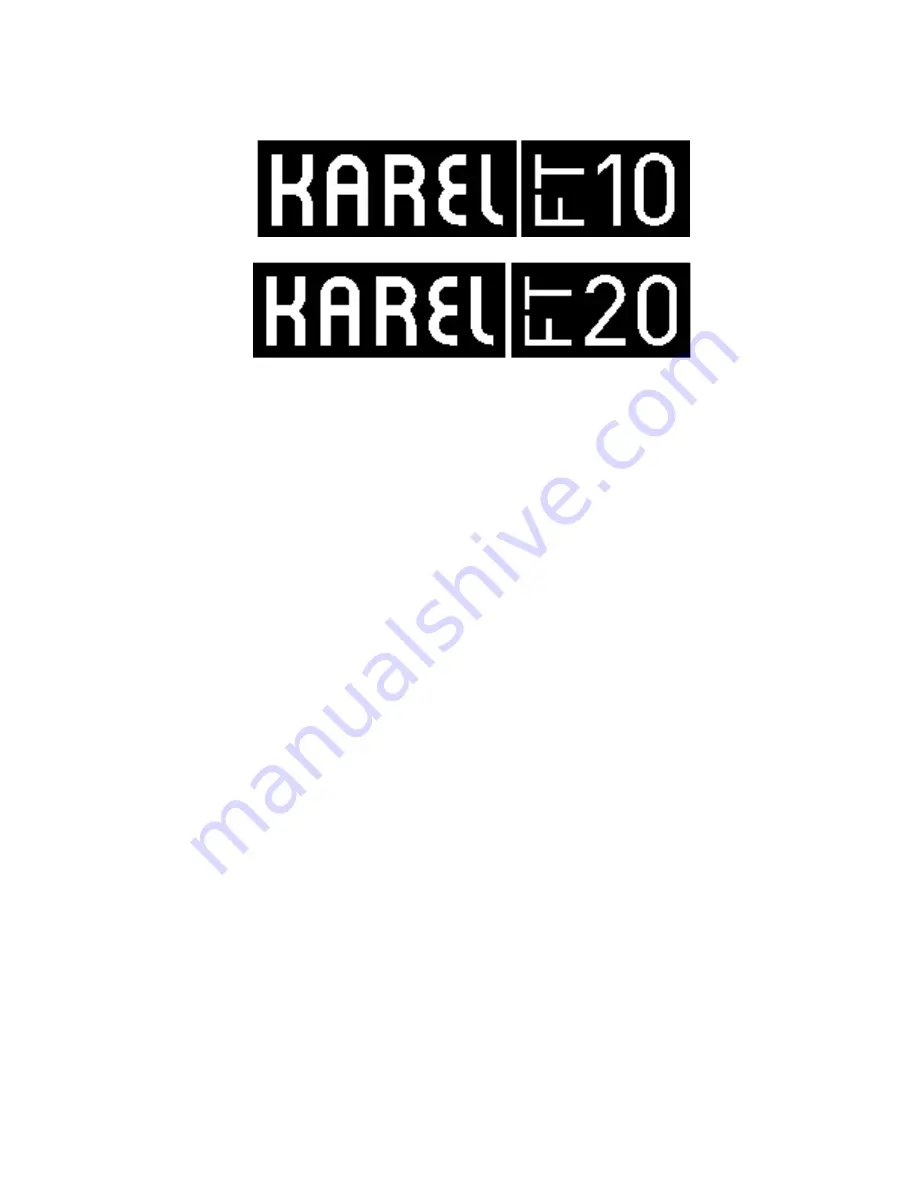 Karel FT10 Technical Reference And User'S Manual Download Page 2