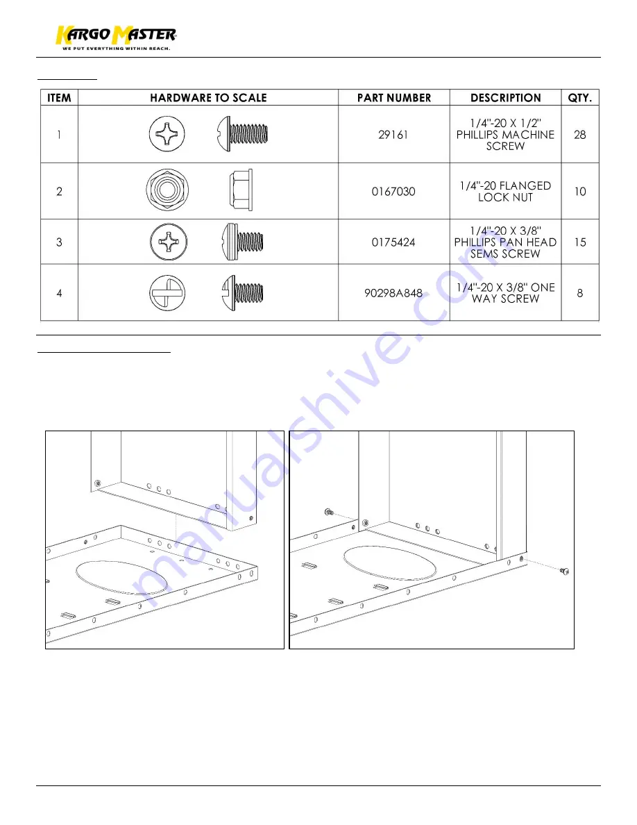 Kargo Master 40221 Instruction Manual Download Page 4