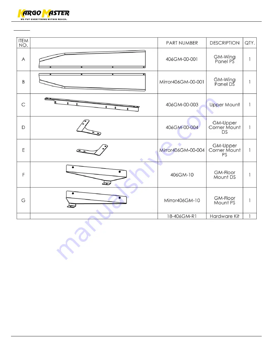 Kargo Master 406GM Скачать руководство пользователя страница 3