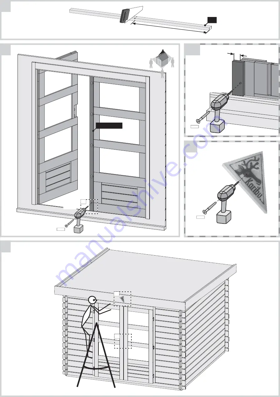 Karibu 4310785 Скачать руководство пользователя страница 22