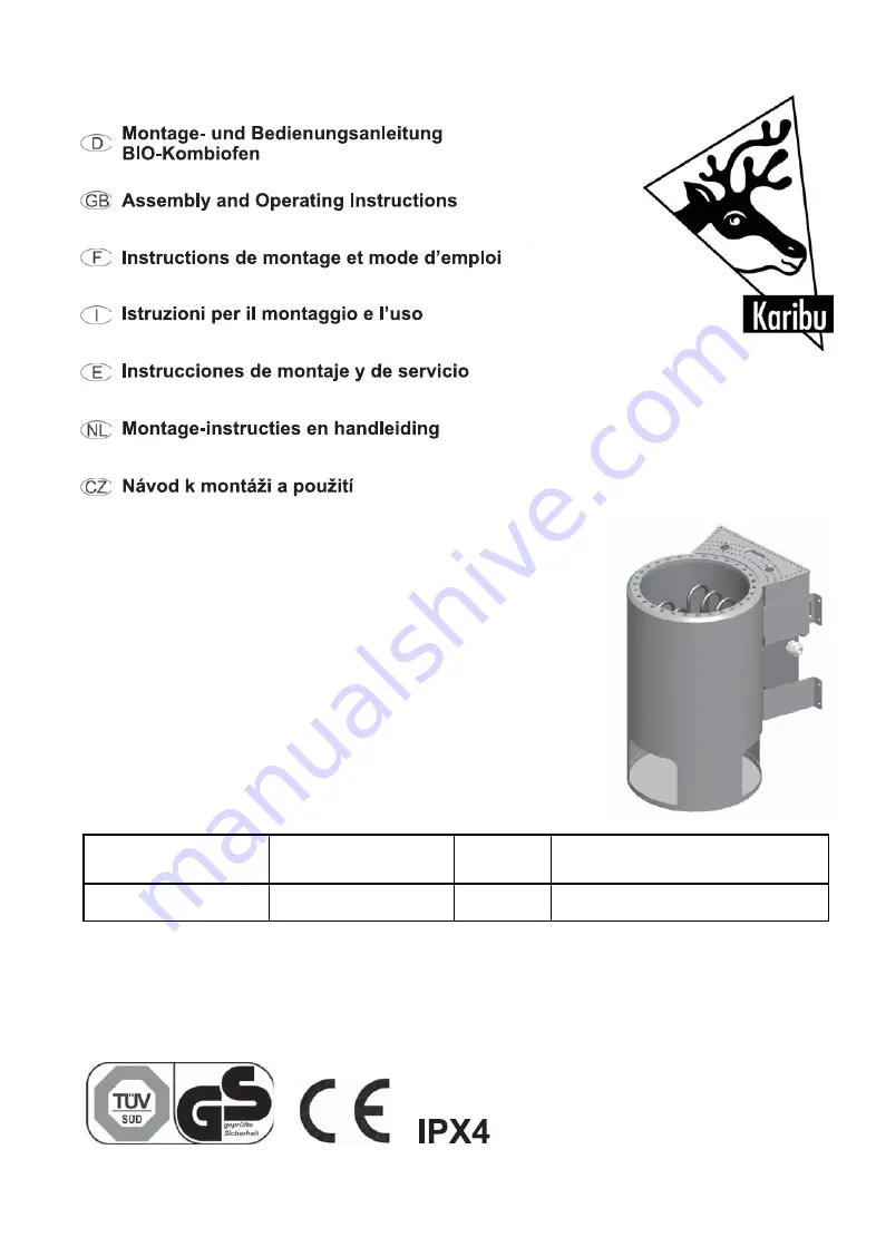 Karibu 80460 Building Instructions Download Page 25