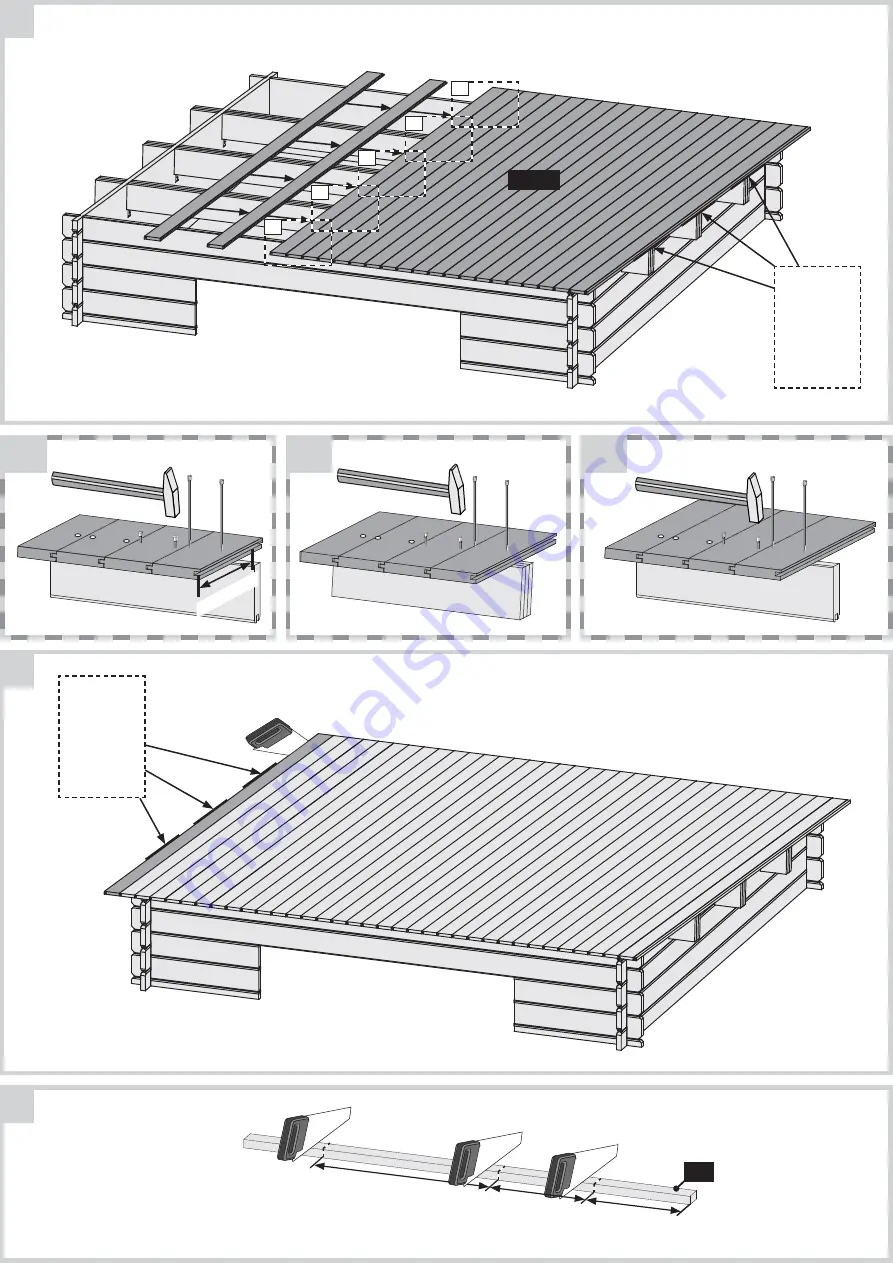 Karibu BASTRUP Building Instructions Download Page 11