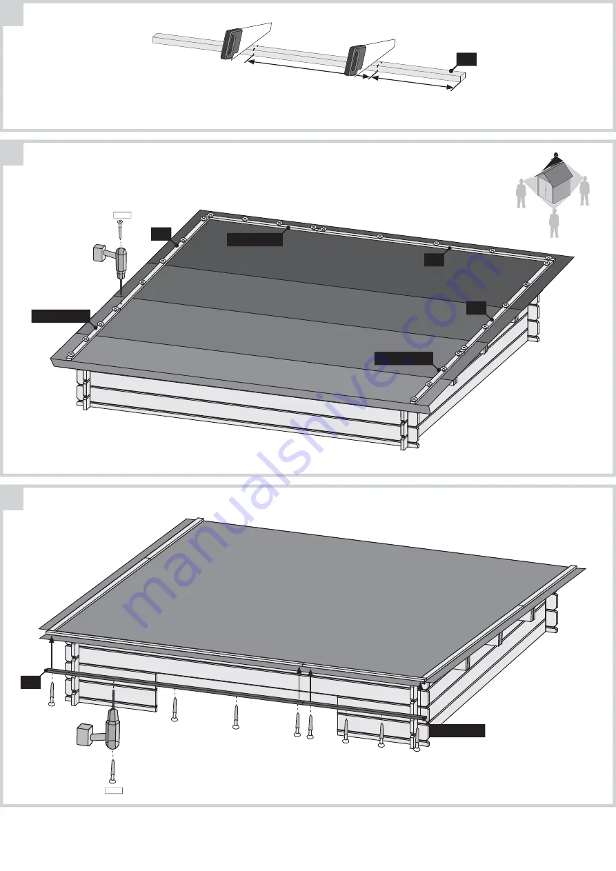 Karibu BASTRUP Building Instructions Download Page 16