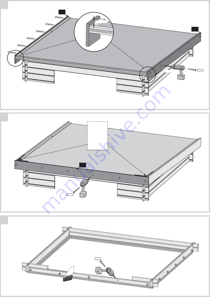 Karibu BASTRUP Building Instructions Download Page 17