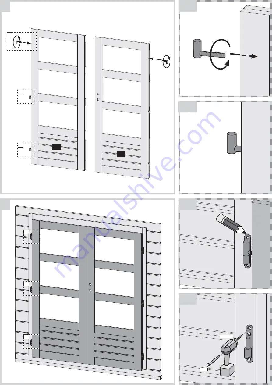 Karibu BASTRUP Building Instructions Download Page 21