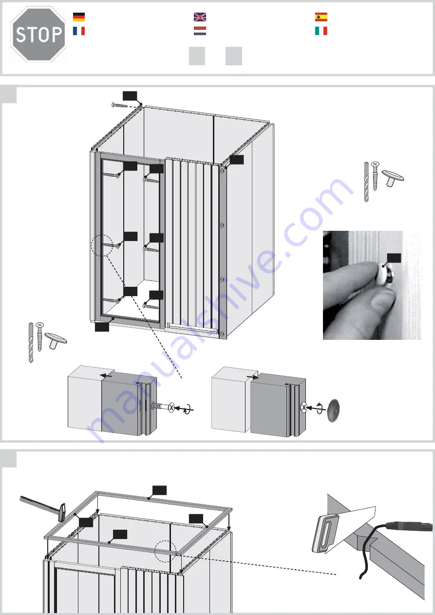 Karibu Modern Bio Plug'n'Play Building Instructions Download Page 8