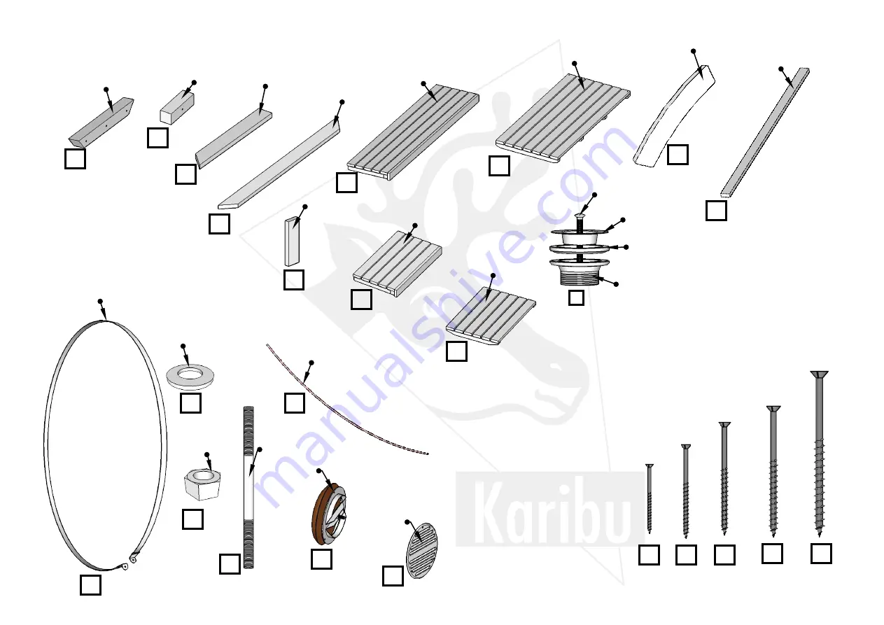 Karibu Sauna 330 Скачать руководство пользователя страница 4