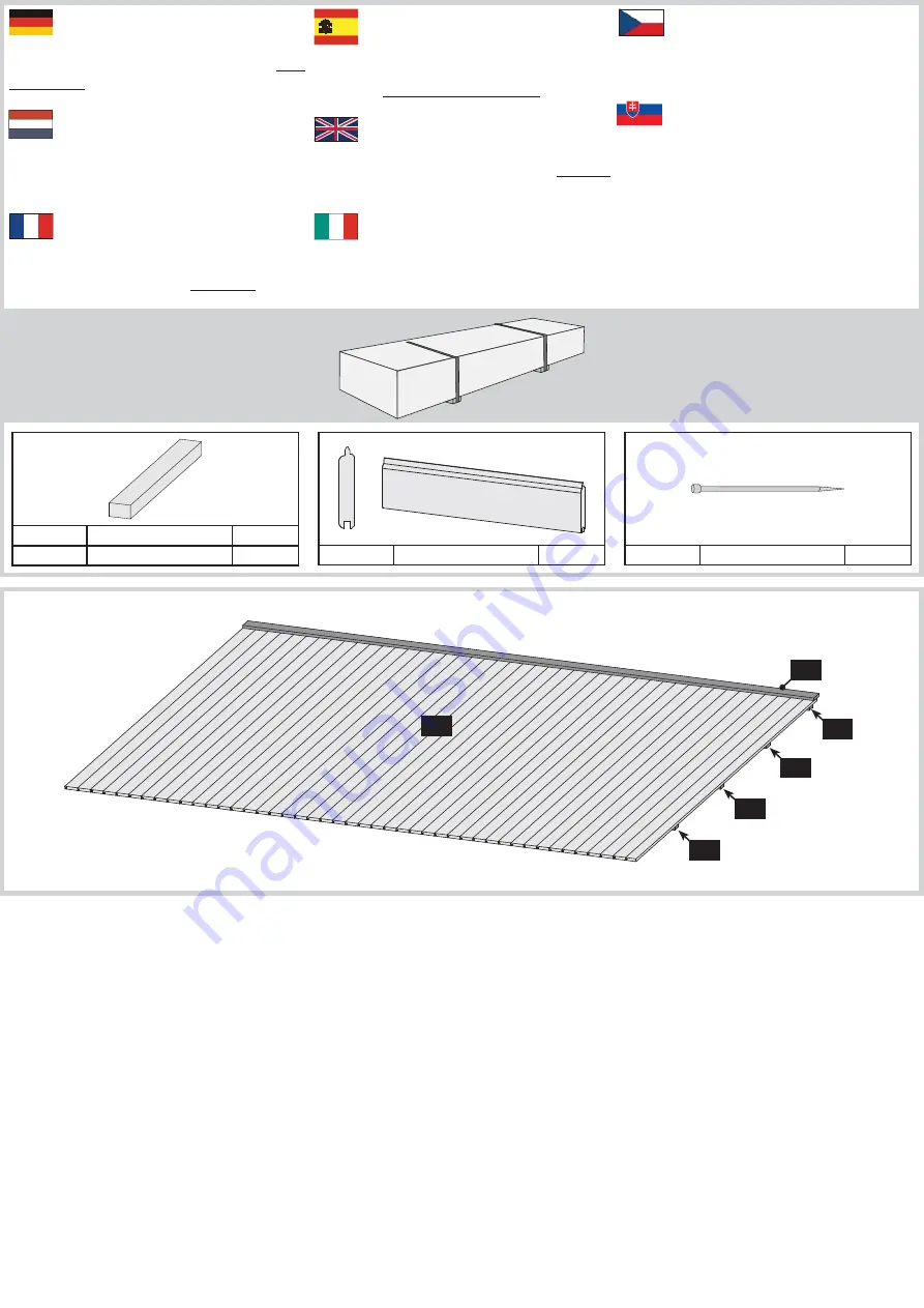 Karibu SEEFELD 6 Building Instructions Download Page 39