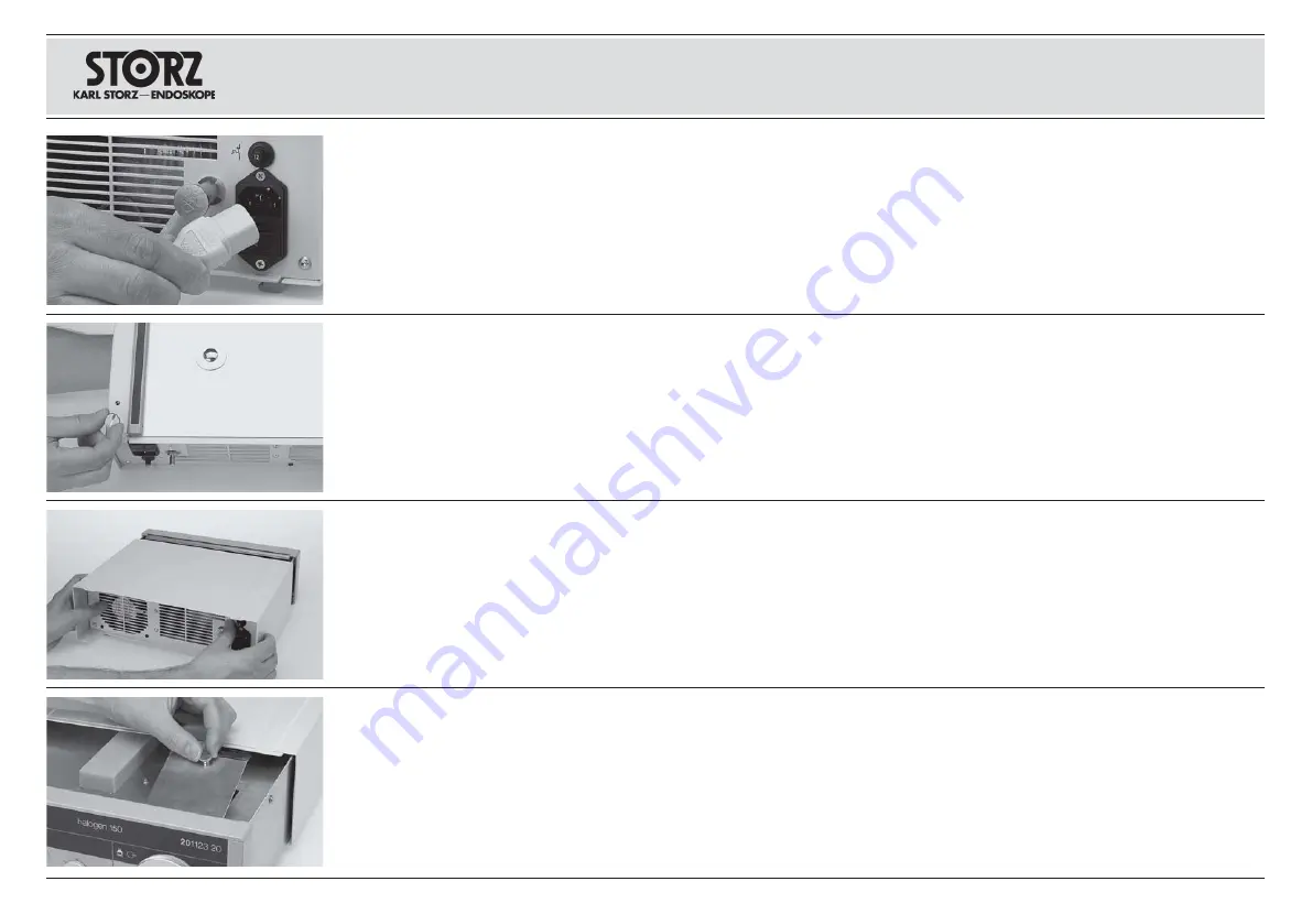 Karl Storz HALOGEN 150 Скачать руководство пользователя страница 21
