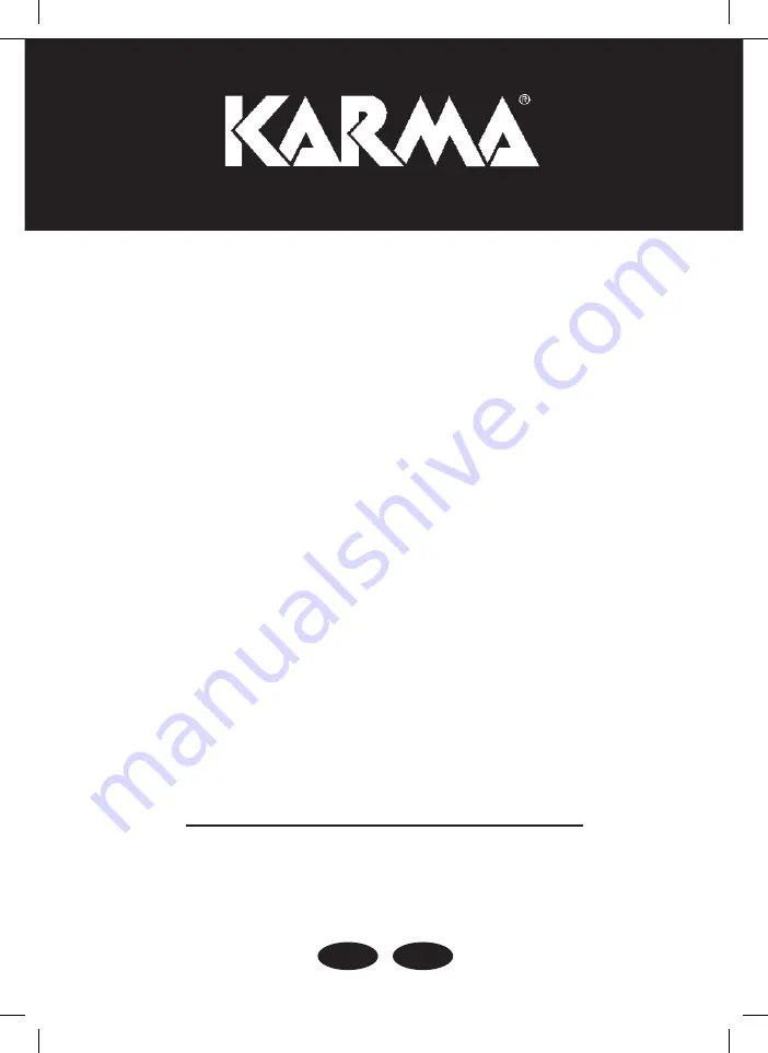 Karma BM 1010 Instruction Manual Download Page 1