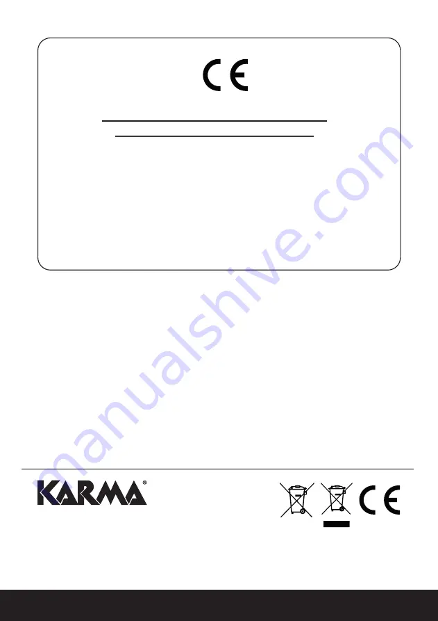 Karma DOUBLE GO Instruction Manual Download Page 8